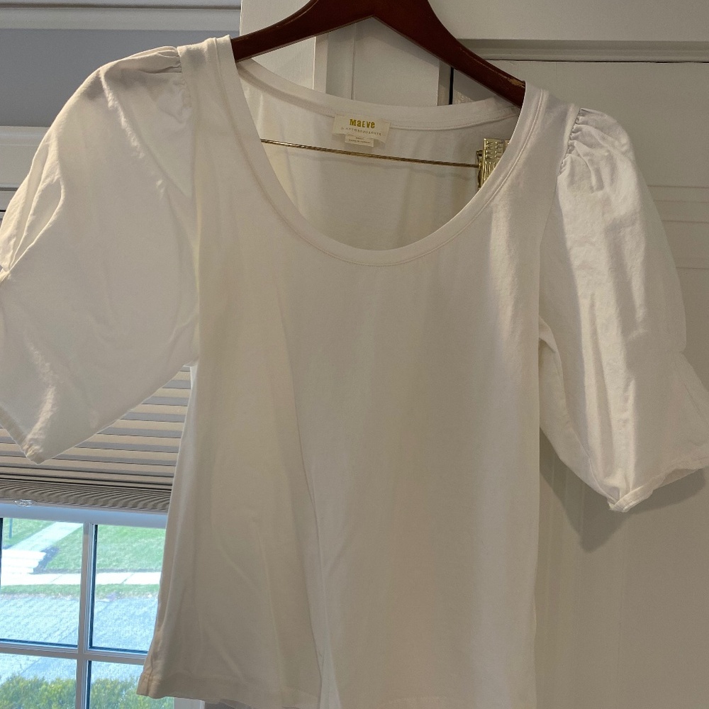 Maeve Puff Sleeve Tee Shirt